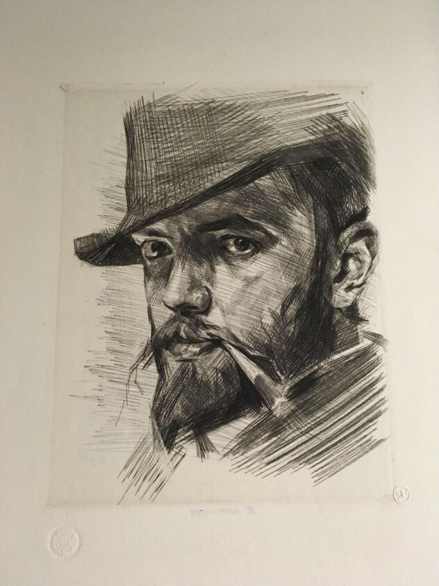 Selbstportrait (1900) by Benjamin Wolff
