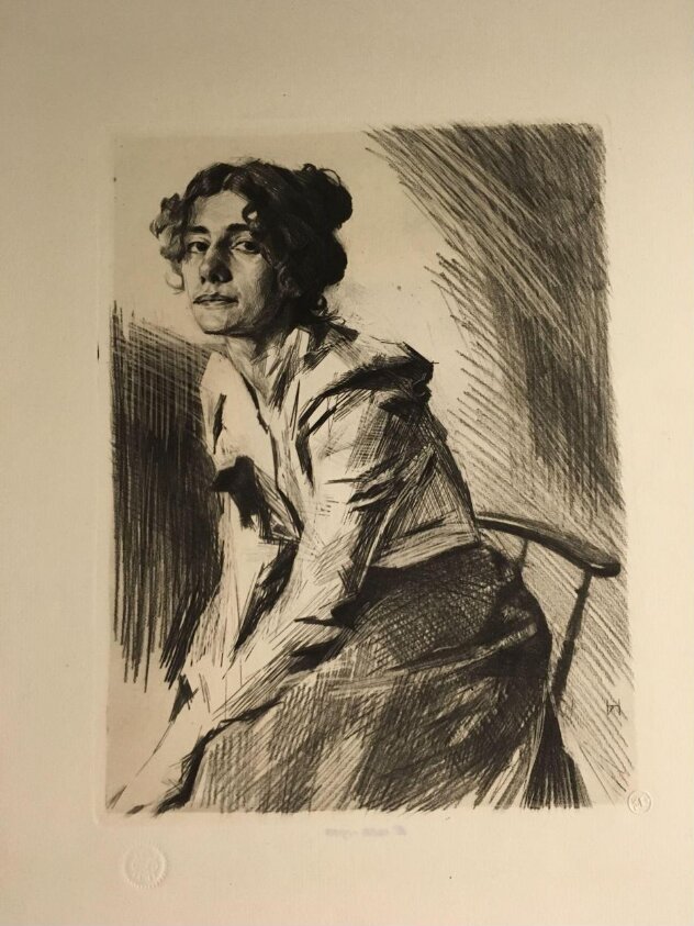Studie (1900) by Benjamin Wolff