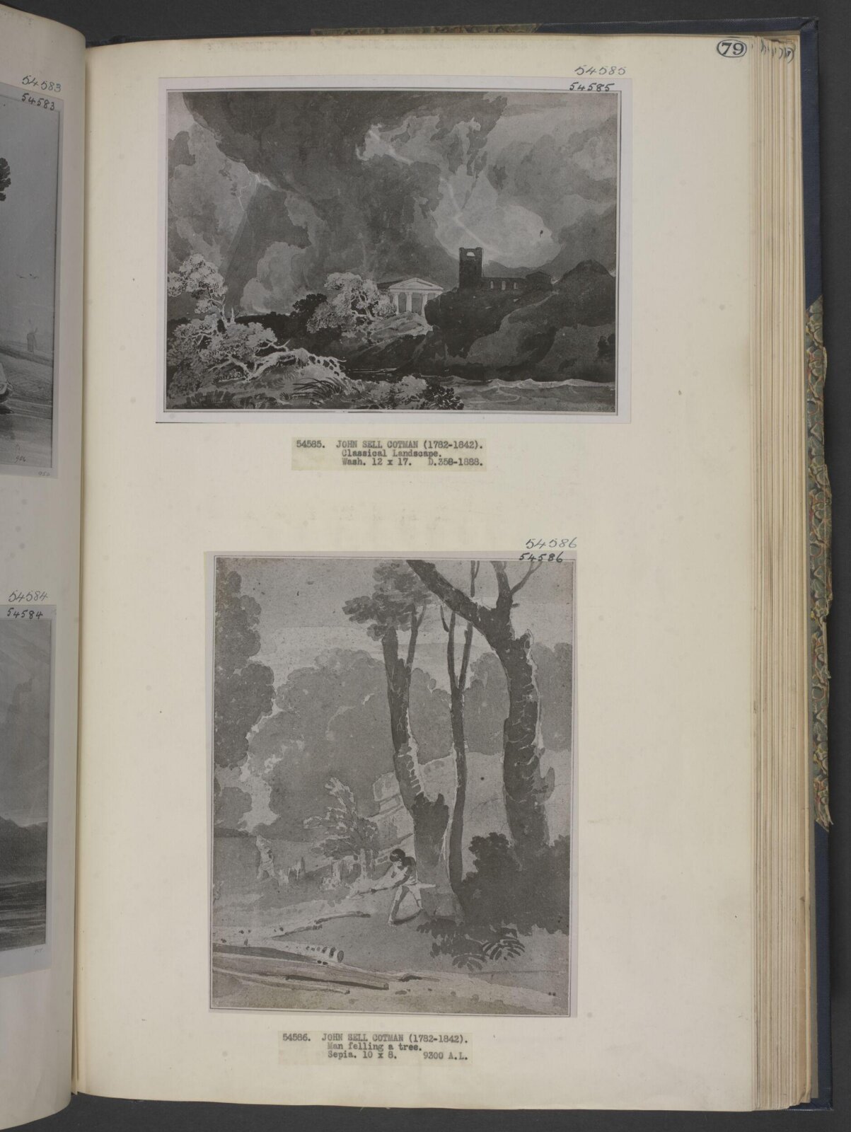 Drawing, John Sell Cotman, ca. early 19th century
