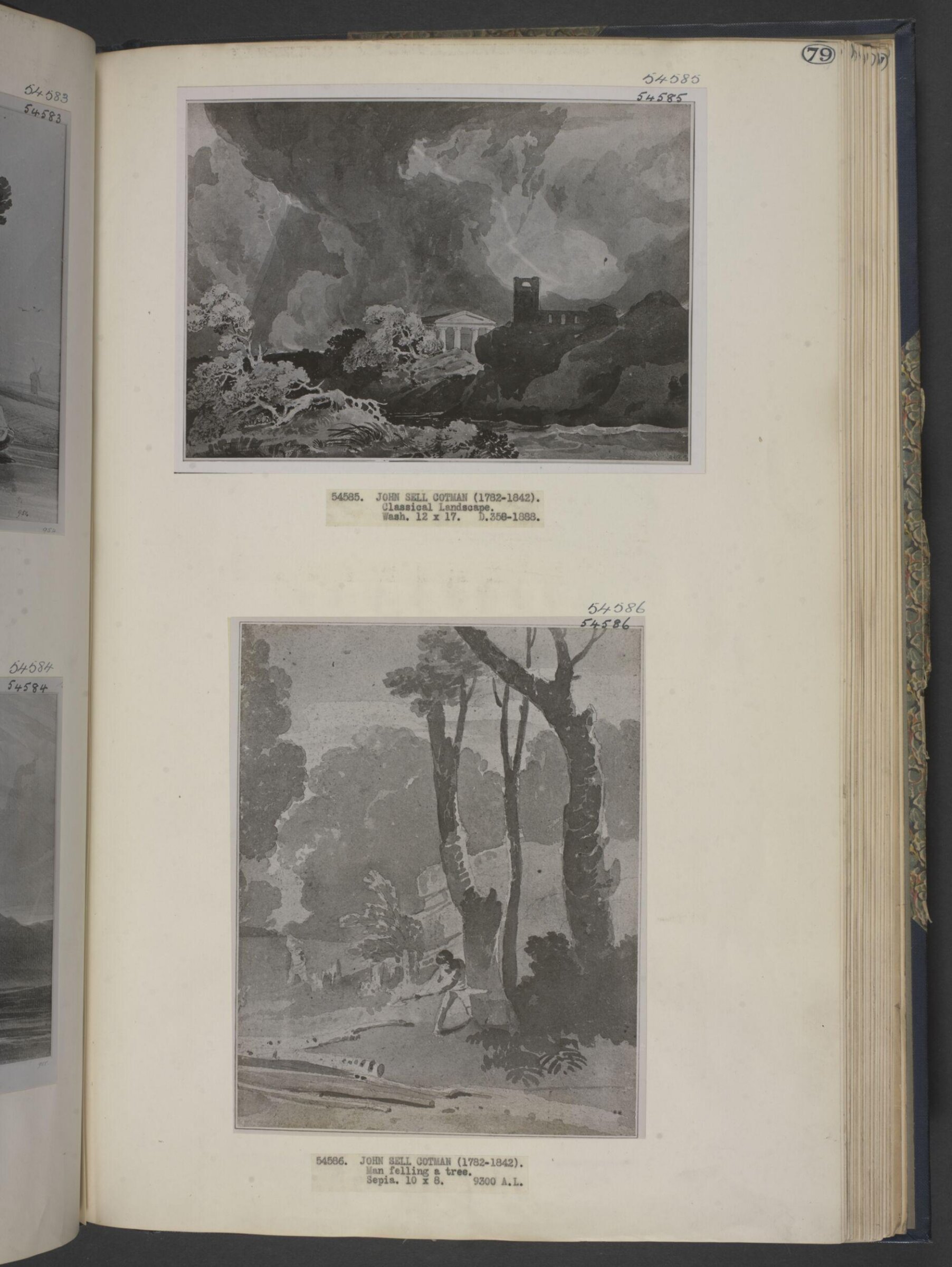 Drawing, John Sell Cotman, ca. early 19th century