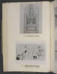 Design for an altar with three niches containing sculpture thumbnail 1