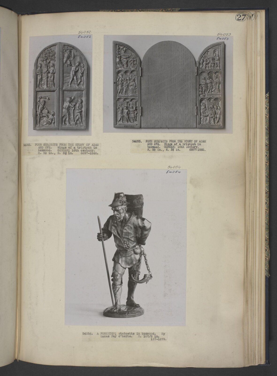 A forester, Lucas Faydherbe, 17th century