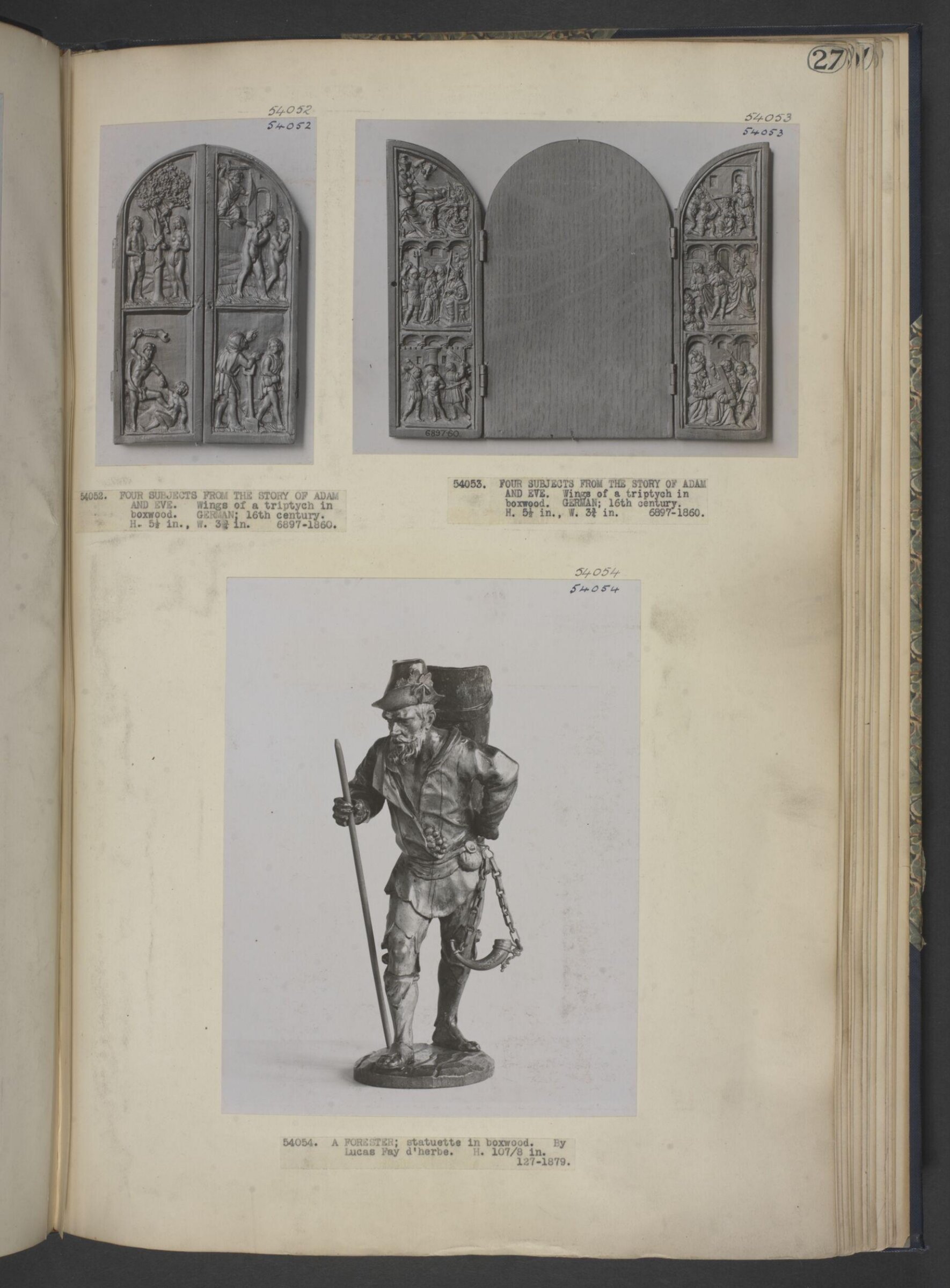 A forester, Lucas Faydherbe, 17th century