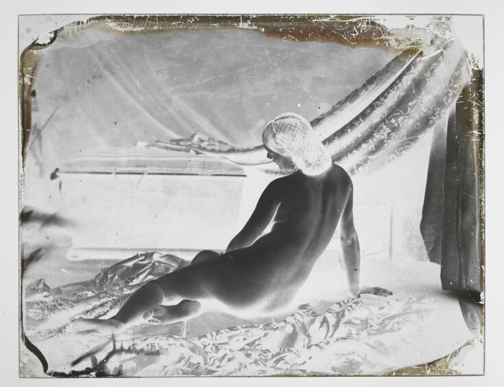 Artist's Study: Nude Woman Reclining top image