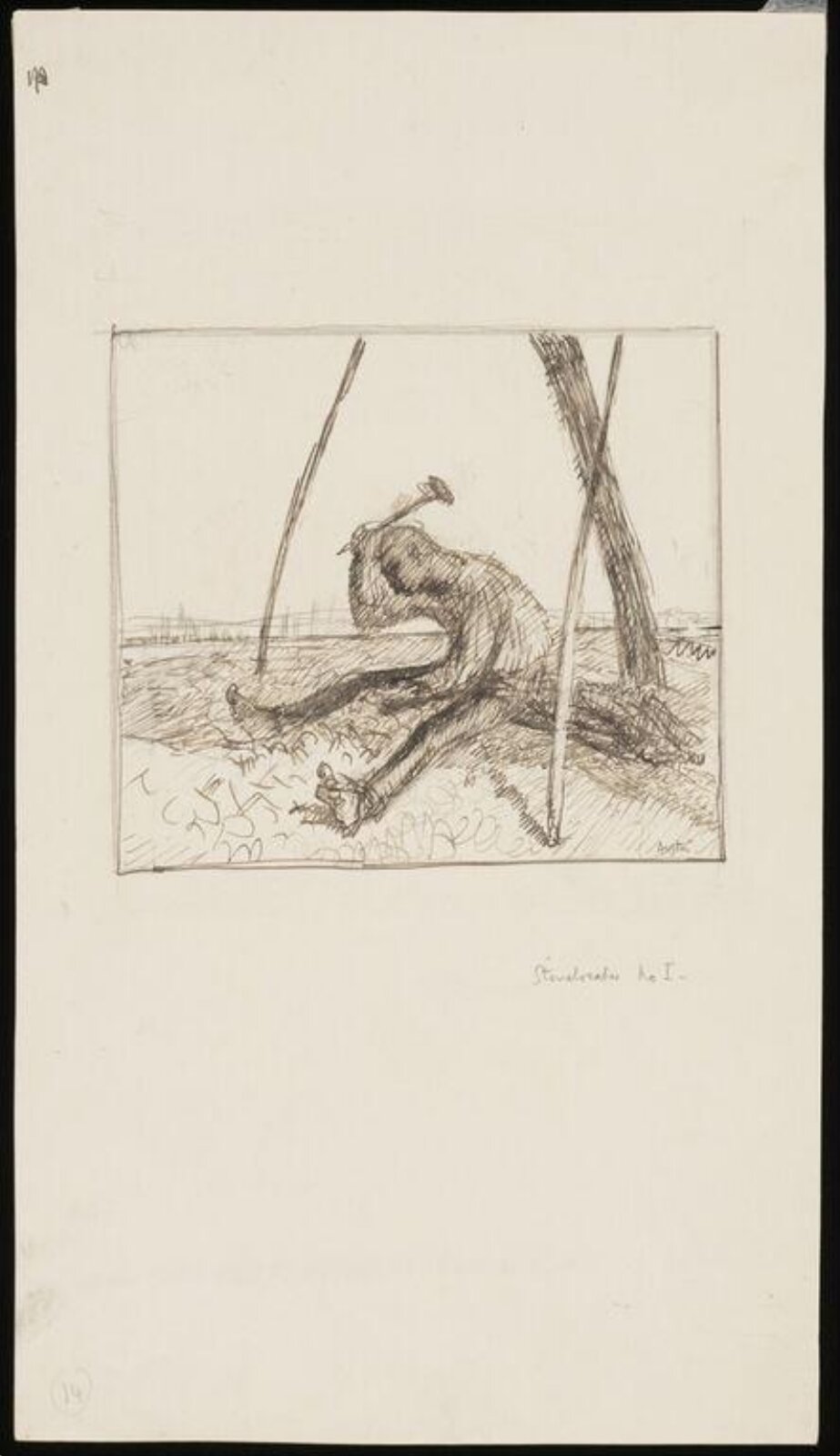 Drawing, Robert Sargent Austin