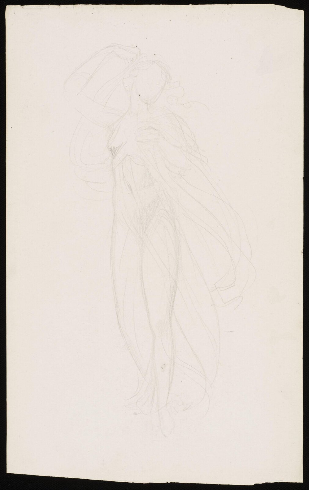 A Woman classically draped, Beatrice Parsons, ca. 1899