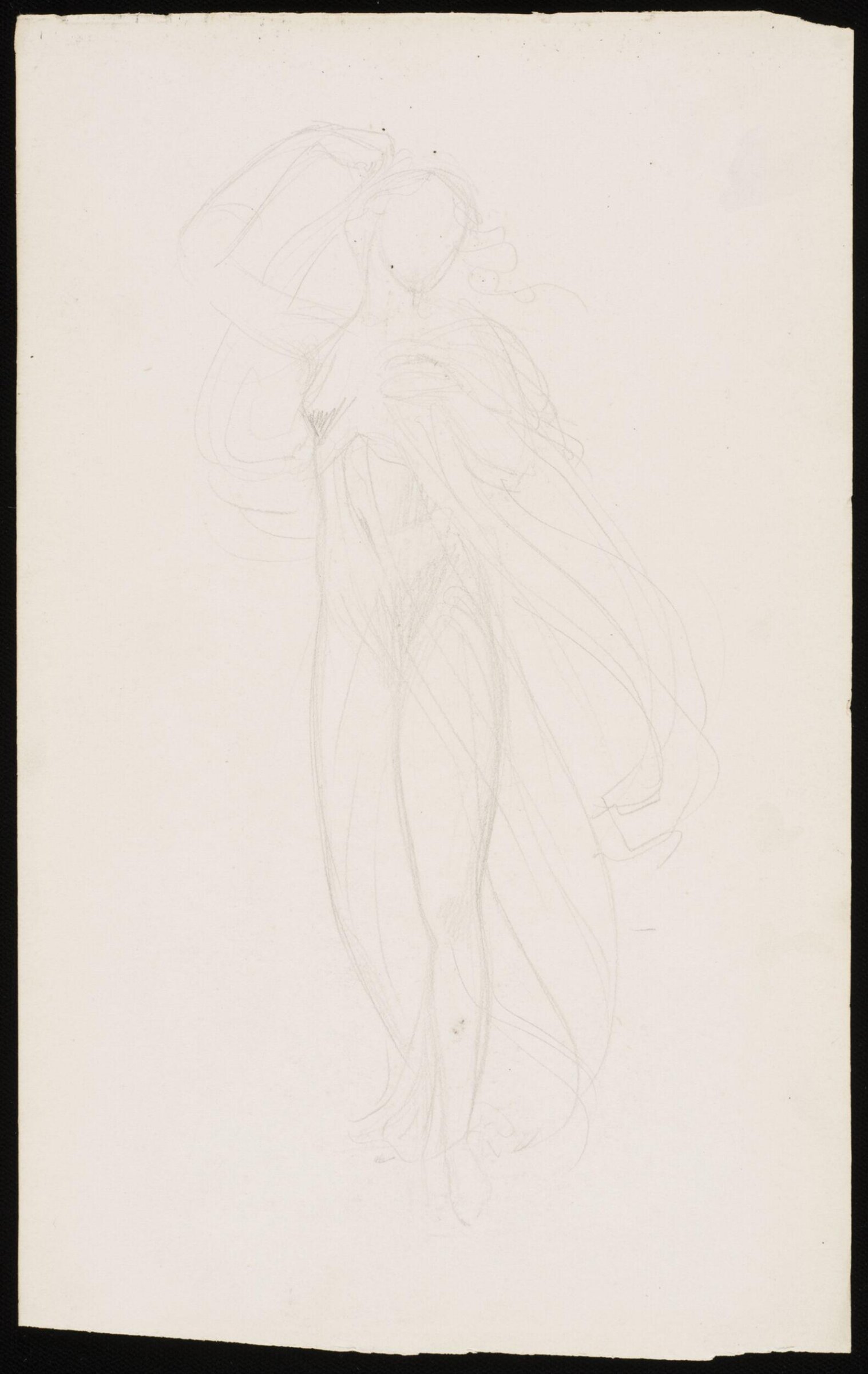 A Woman classically draped, Beatrice Parsons, ca. 1899