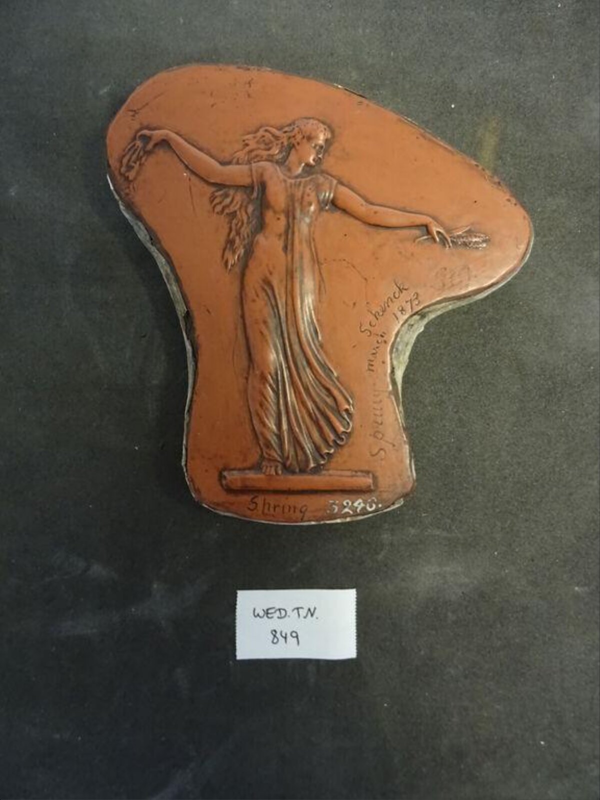 Wax model, 03/1873