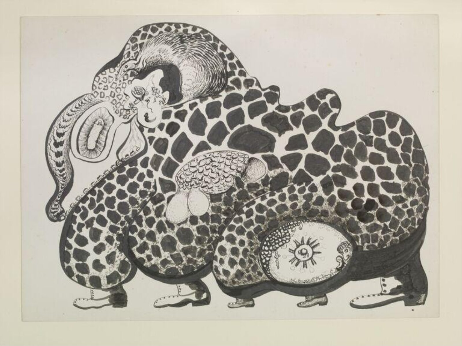 A monster with five feet, Grace Pailthorpe, 1941