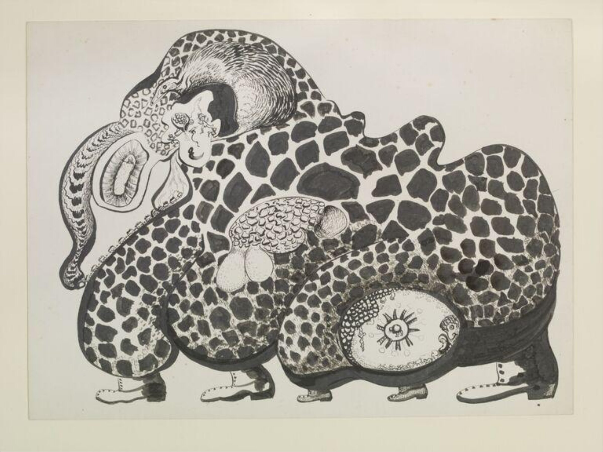A monster with five feet, Grace Pailthorpe, 1941