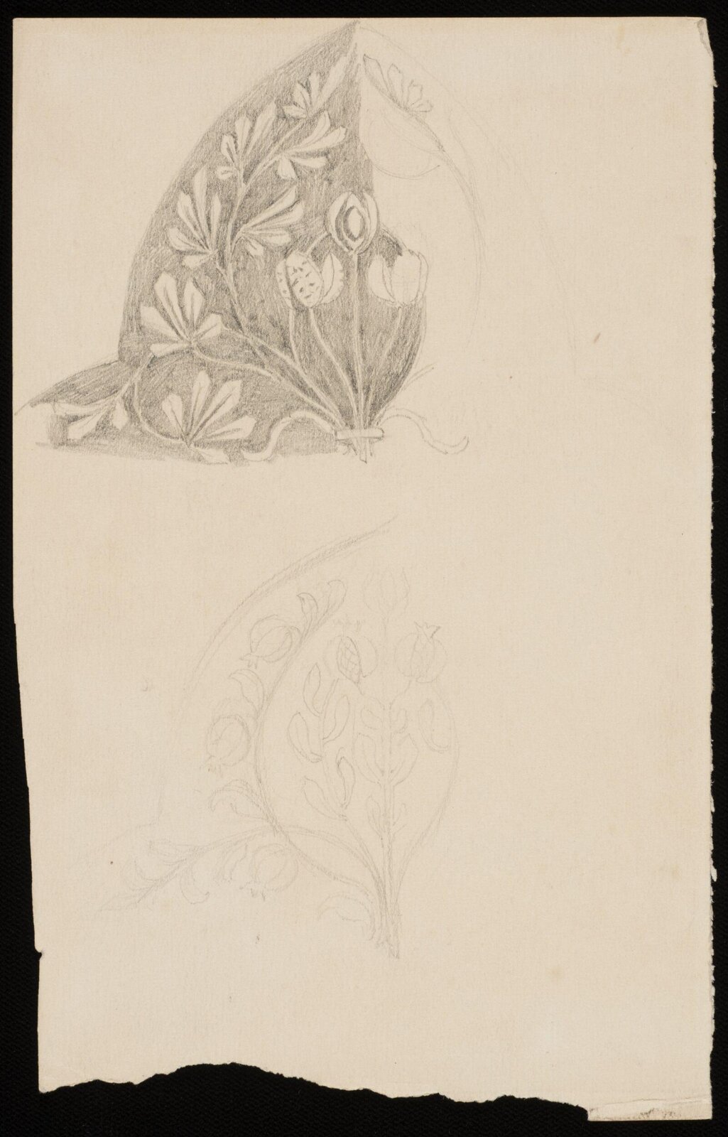 Floral design, Beatrice Parsons, ca. 1899