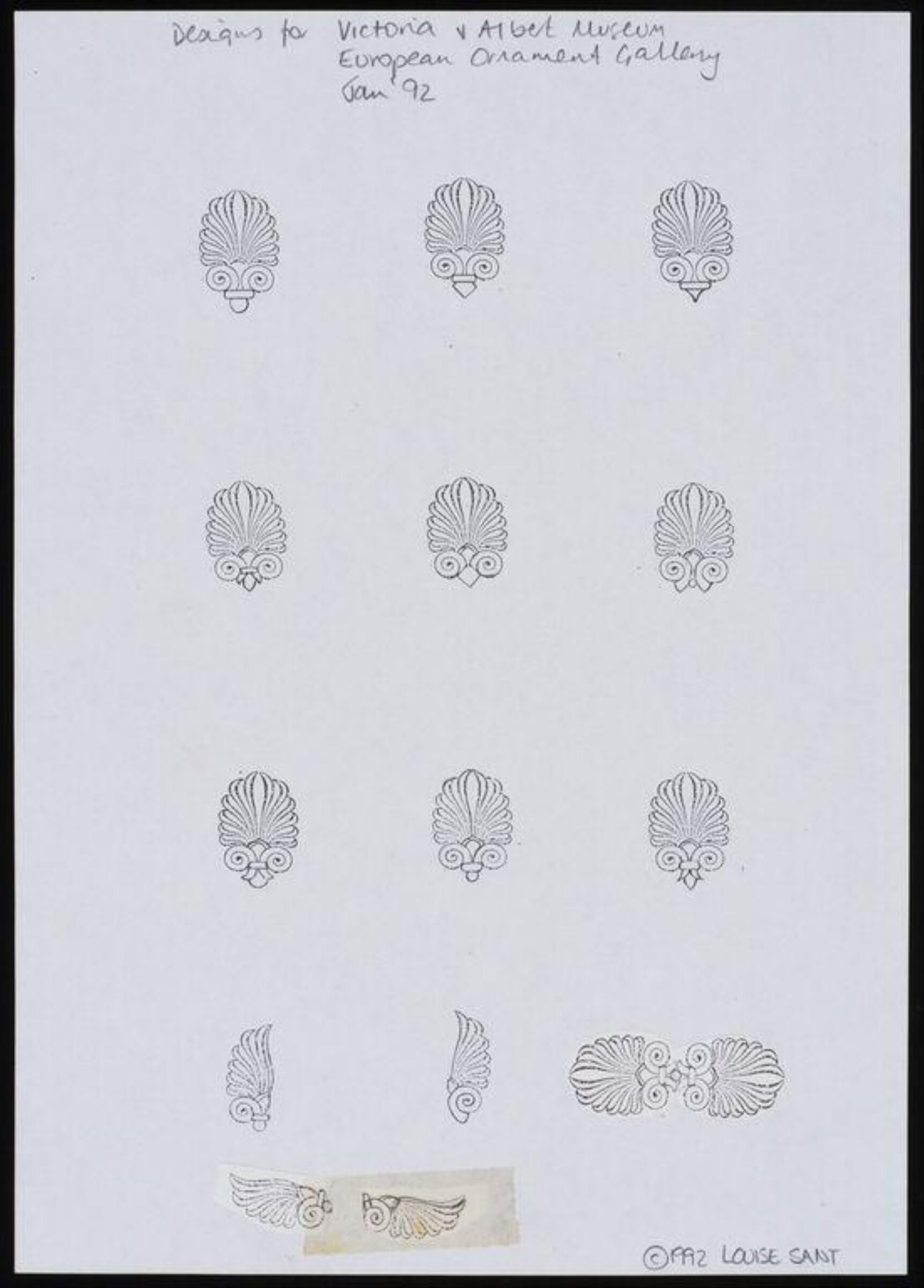 Drawing, Louise Sant