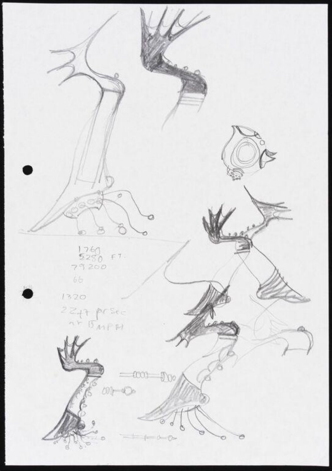 Drawing, Peter Chang, 1992