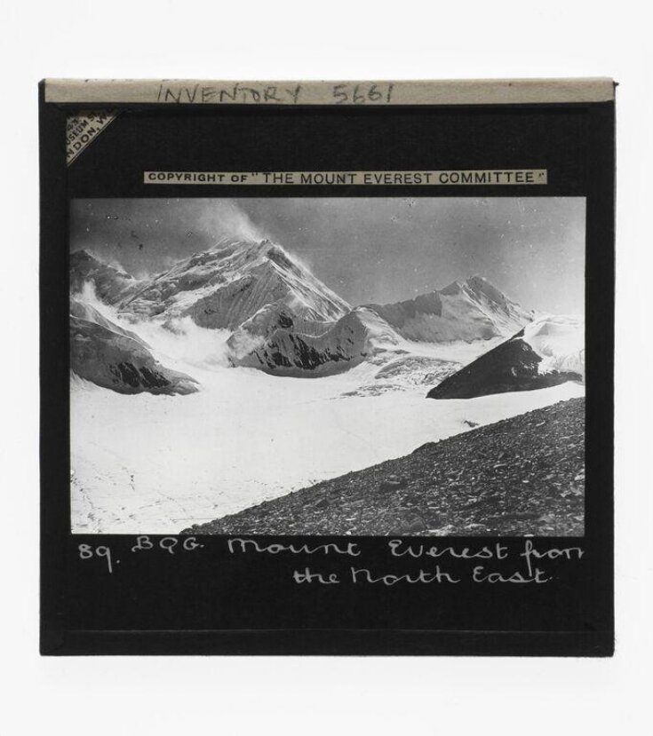 Slide 89. Mount Everest from the North East | Wollaston Slide 89. Mount Everest from the North East | Wollaston