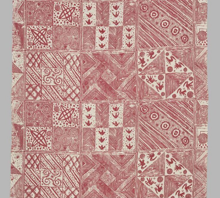 Furnishing Fabric Gerald Holtom V&A Explore The Collections