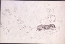 Studies of mice and a rabbit thumbnail 1
