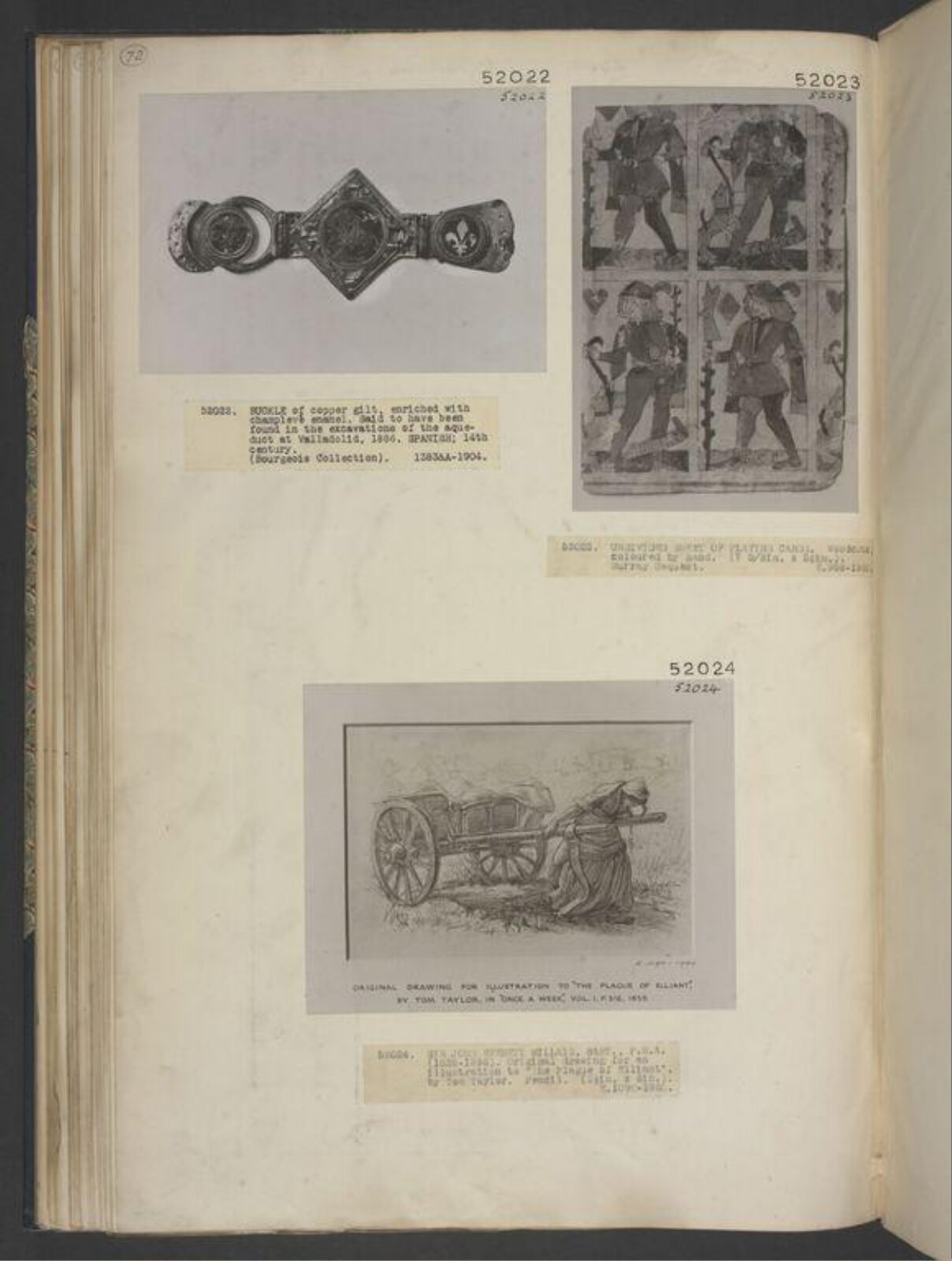 Drawing, John Everett Millais, c. 1859