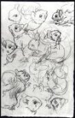 Sketches of a squirrel thumbnail 2