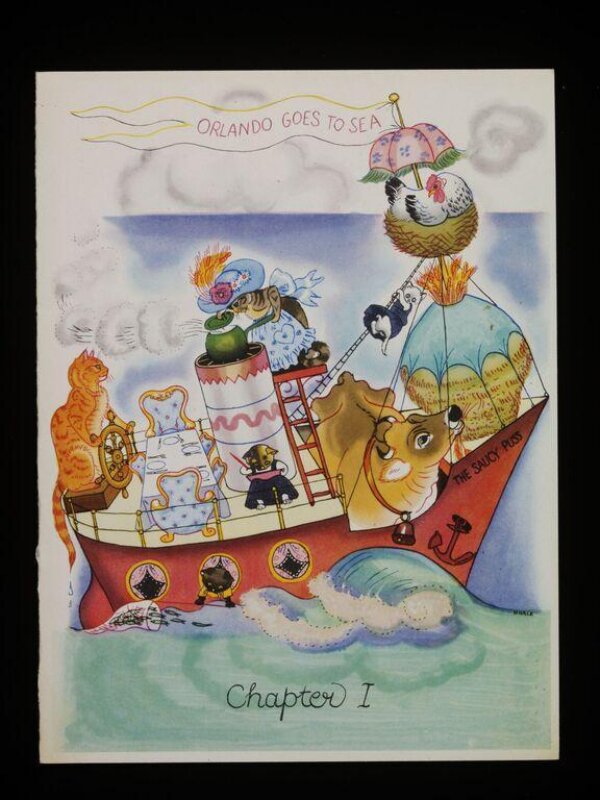 Orlando Goes to Sea Hale, Kathleen V&A Explore The Collections