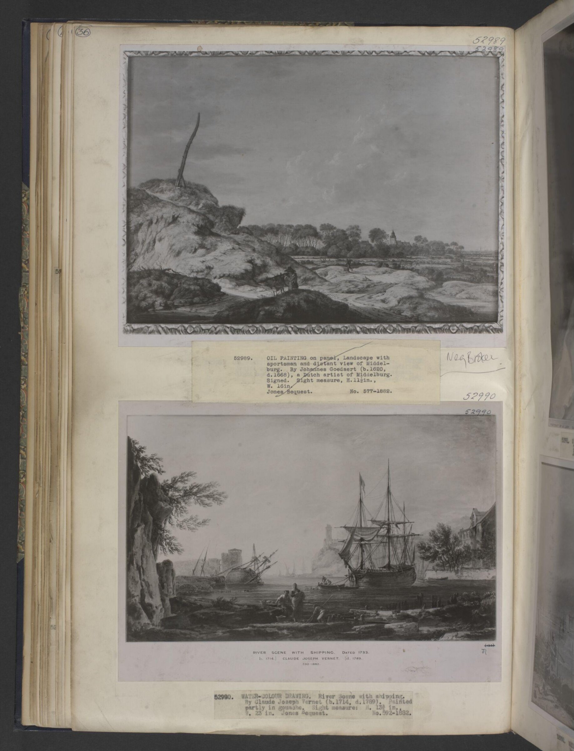 River scene with shipping, Claude Vernet, ca. 1735-89