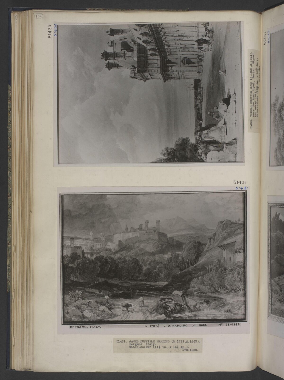 Bergamo, Italy, Duffield, ca. 1820-63