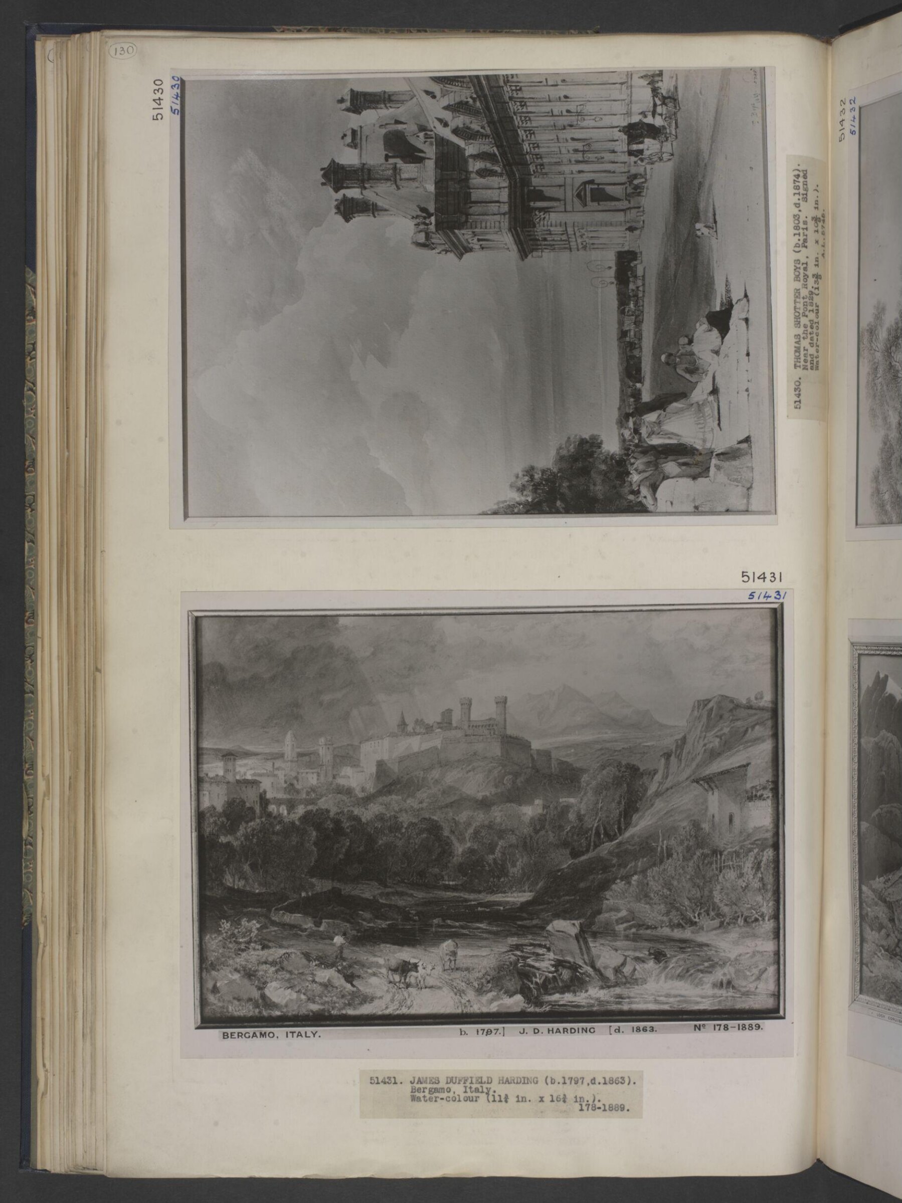Bergamo, Italy, Duffield, ca. 1820-63