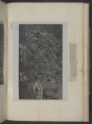Copy of painting inside the caves of Ajanta (Cave 1)