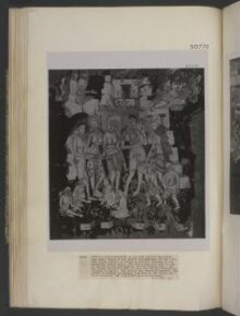 Copy of painting inside the caves of Ajanta (cave 2) thumbnail 1