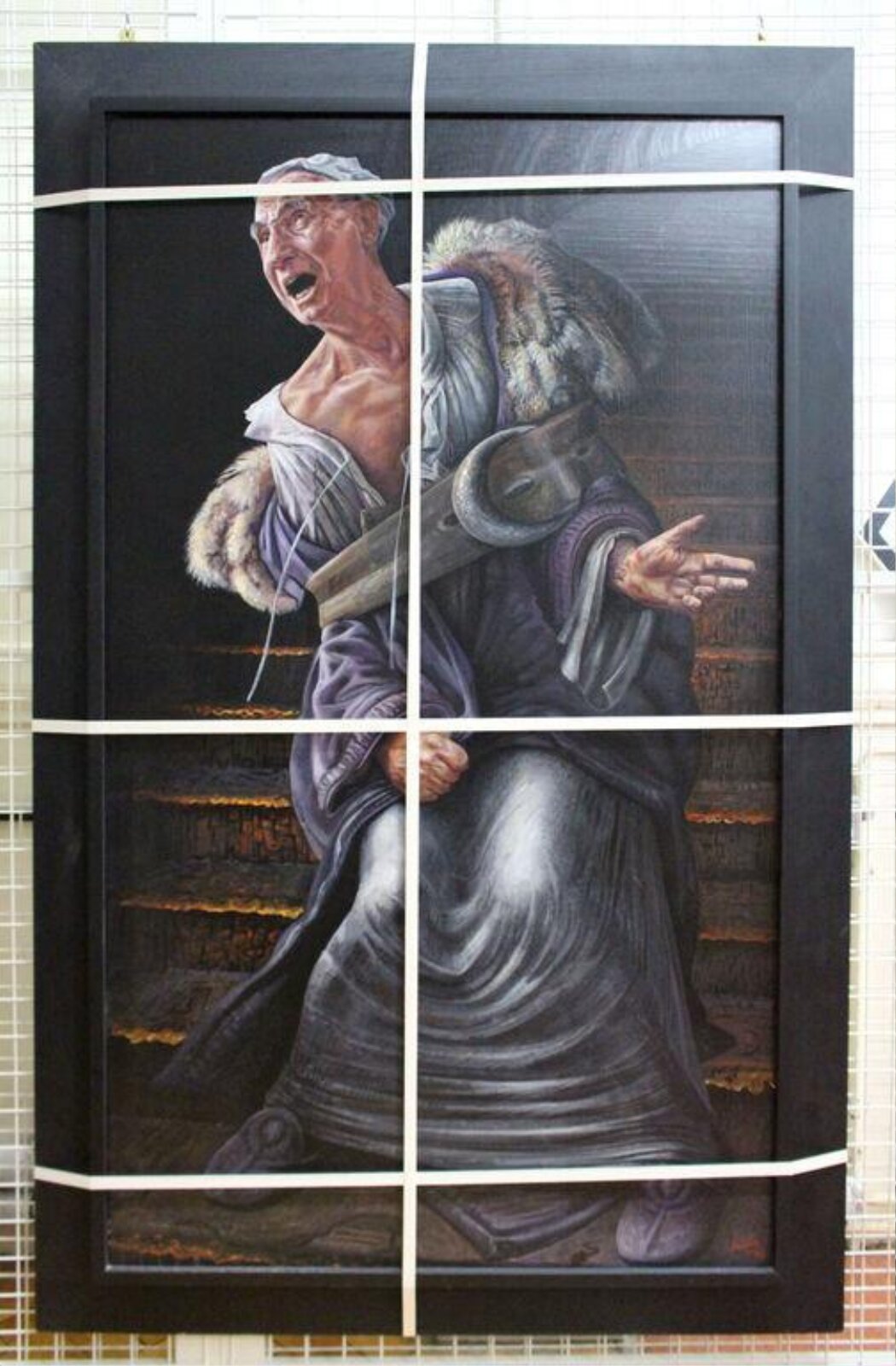 Painting, Alexander Newley, 1993