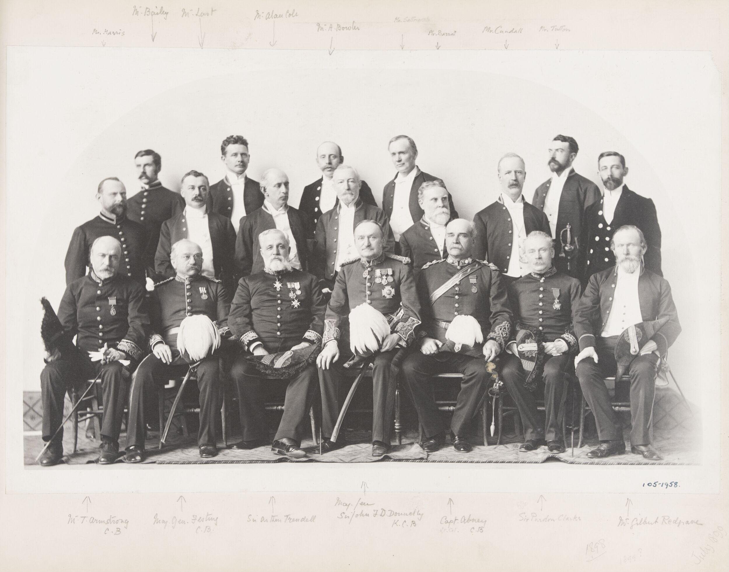 The Administration of the Department of Science and Art in 1899