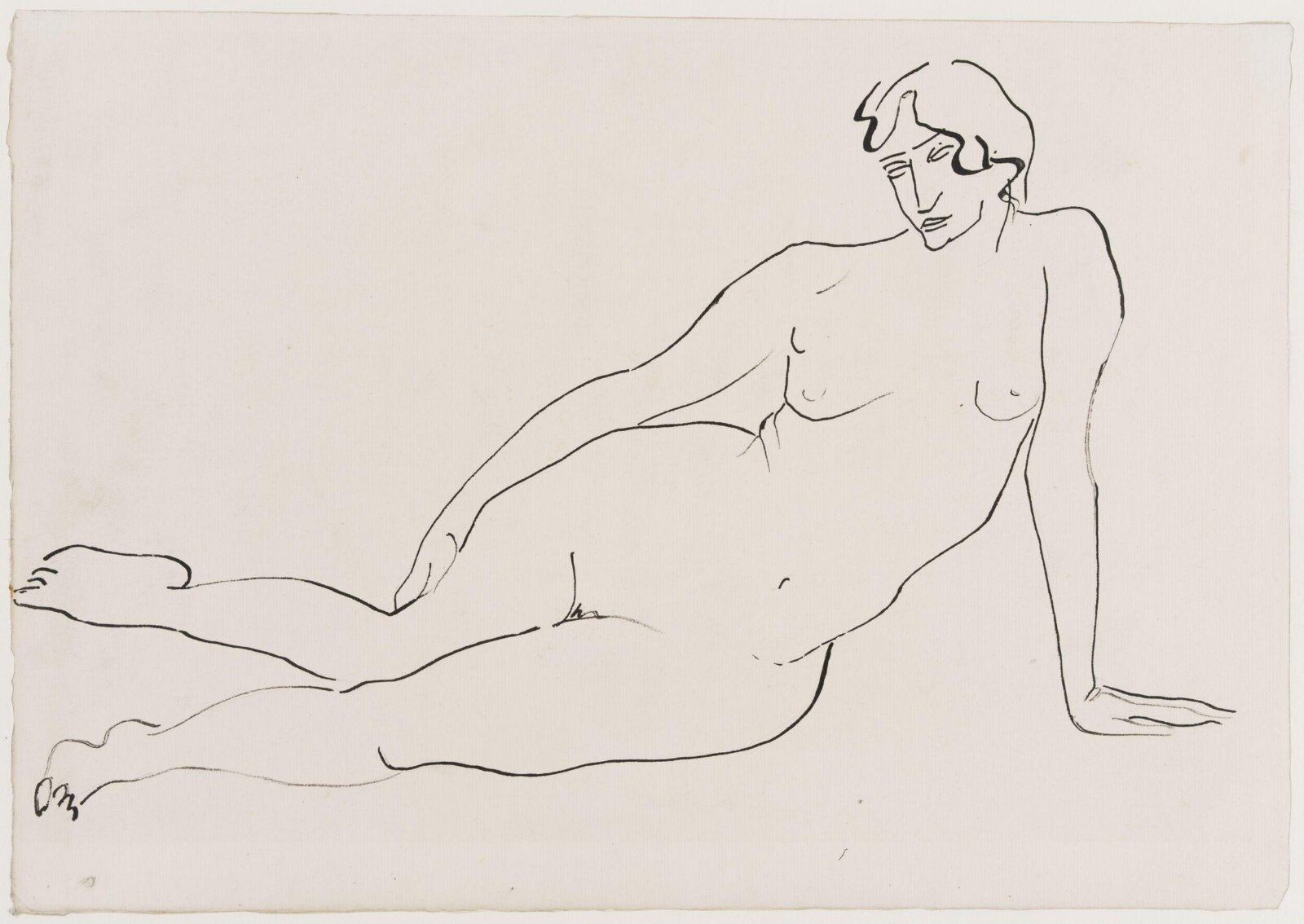 Drawing, Henri Gaudier-Brzeska, 1910-15