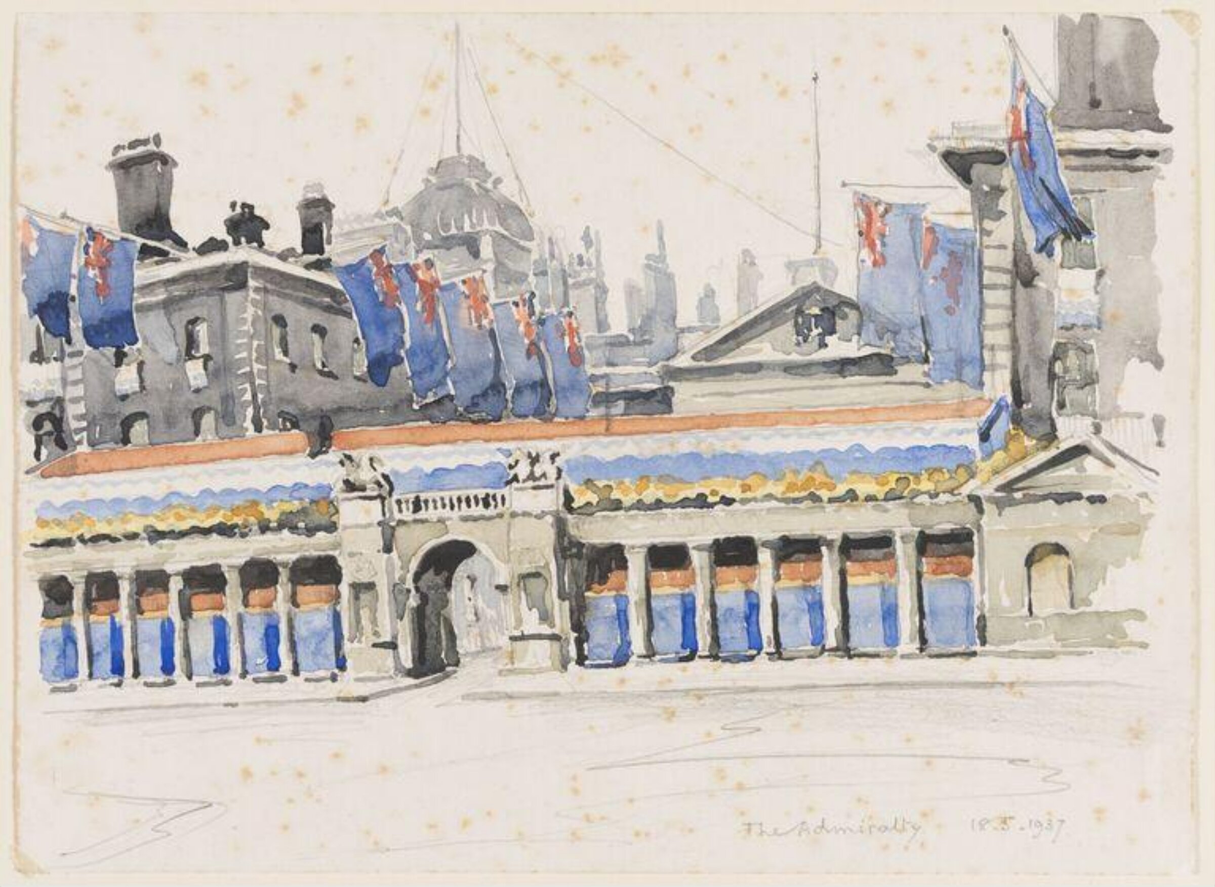 The Admiralty, Pile, 1937
