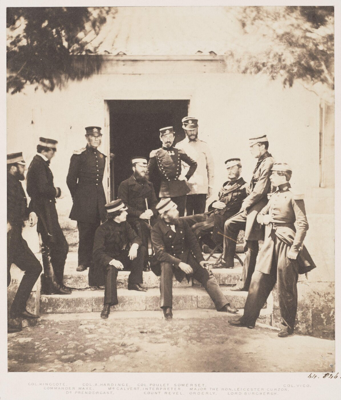 Fenton, Roger, The Staff at Headquarters