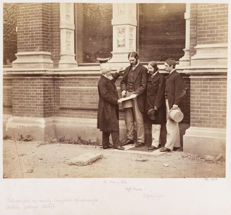 Henry Cole with Capt Fowke & Godfrey Sykes top image