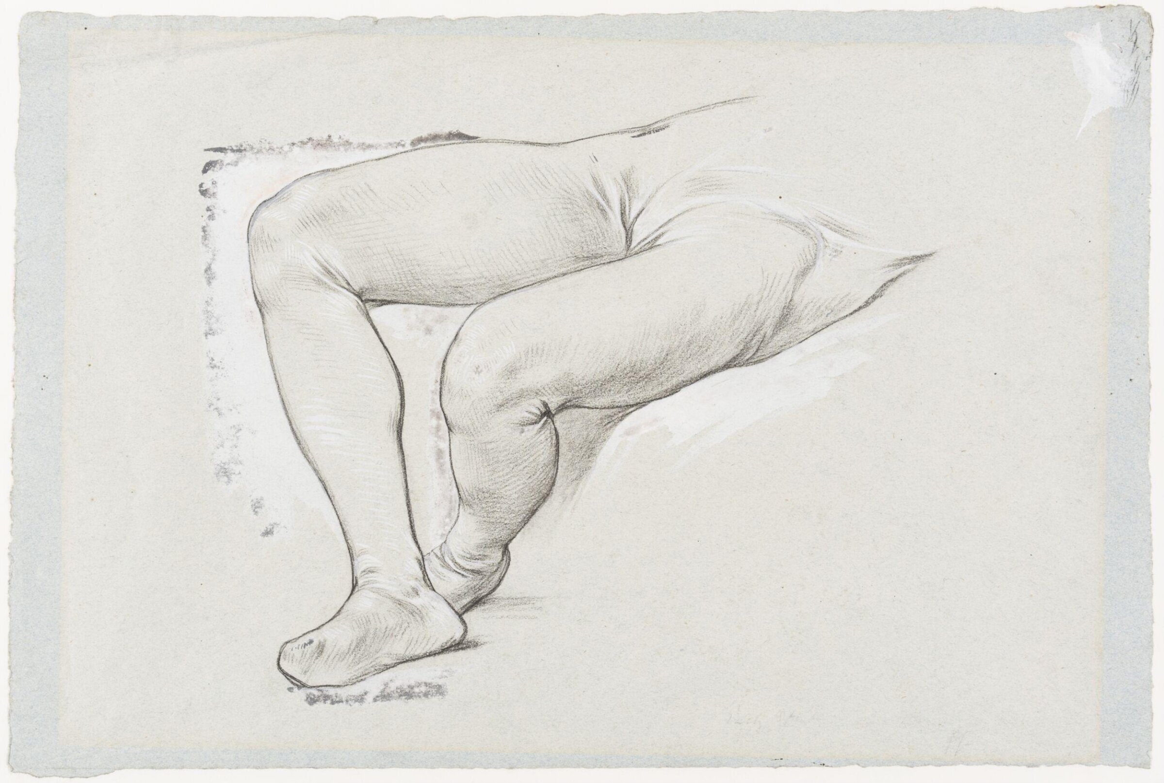 Drawing, Frederic Lord Leighton, Mid-19th century