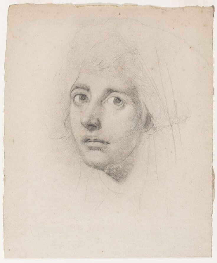 Portrait study of Martha Hess | Henry Fuseli | V&A Explore The Collections