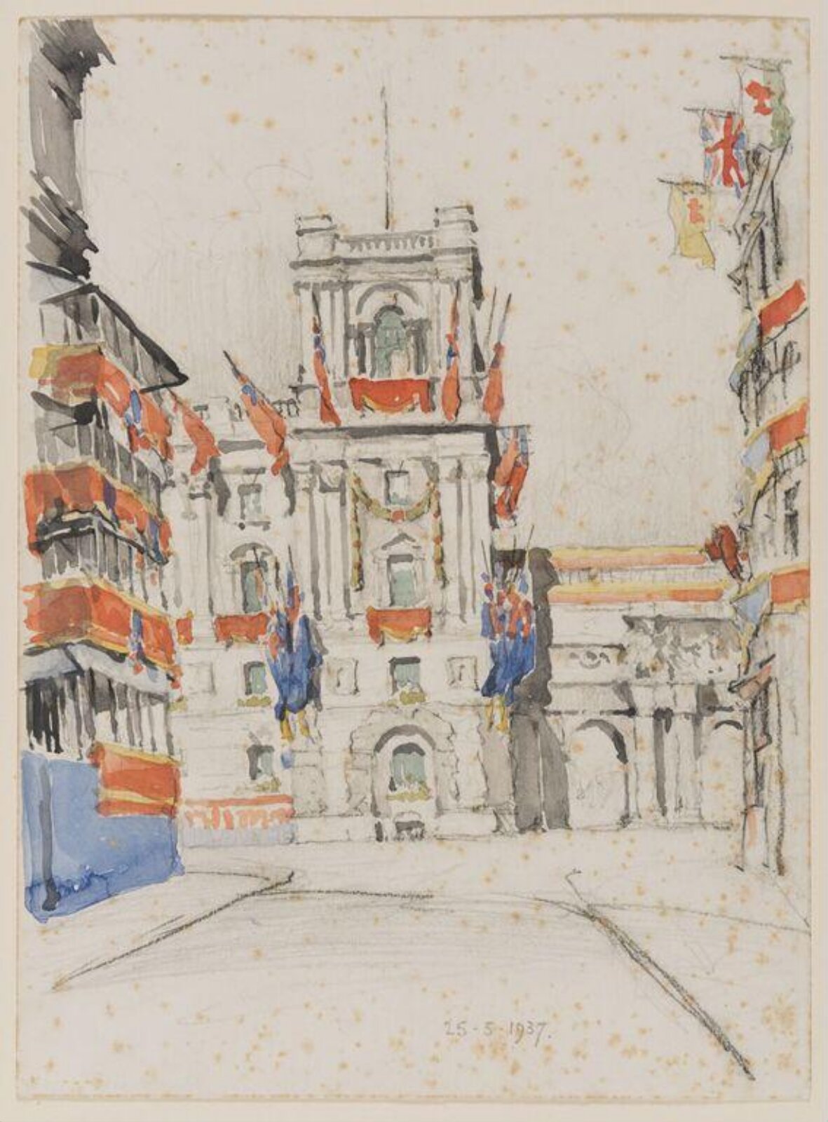 Foreign Office with stands, Pile, 1937