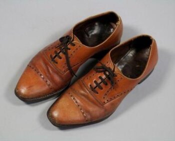 Shoes worn by Eric Morecambe