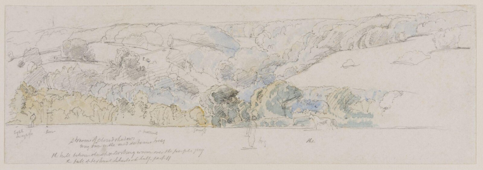 View from Norbury, Surrey, Richard Redgrave, ca. 1837