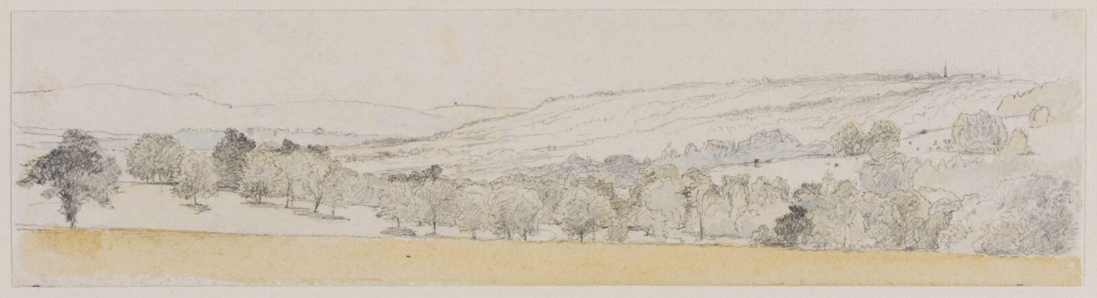 View from Norbury, Surrey, Richard Redgrave, ca. 1837
