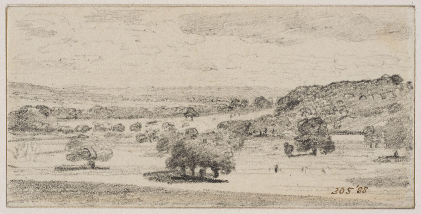 Wimbledon Park, John Constable, 03/07/1815