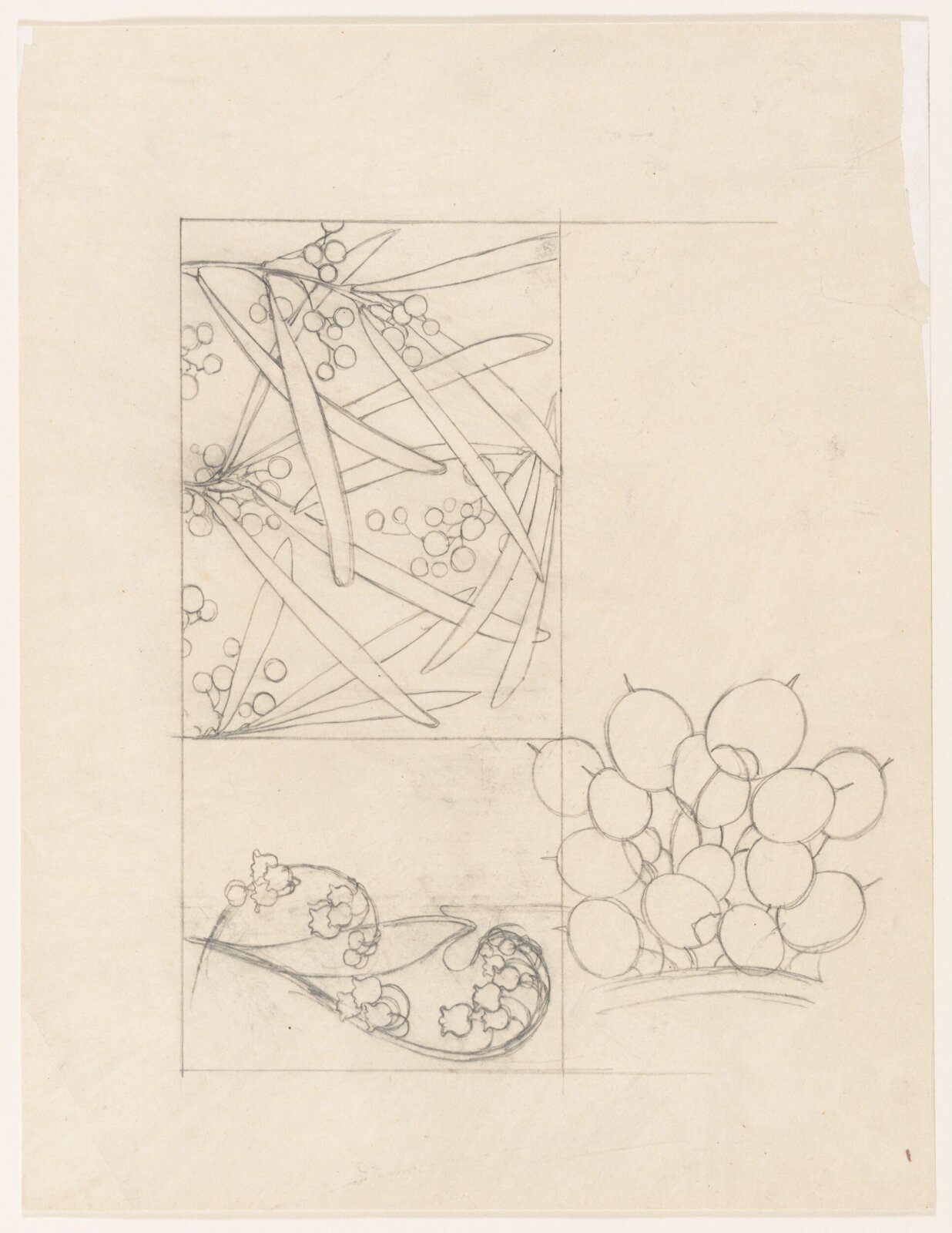 Drawing, Alphonse Mucha, 1902-1903