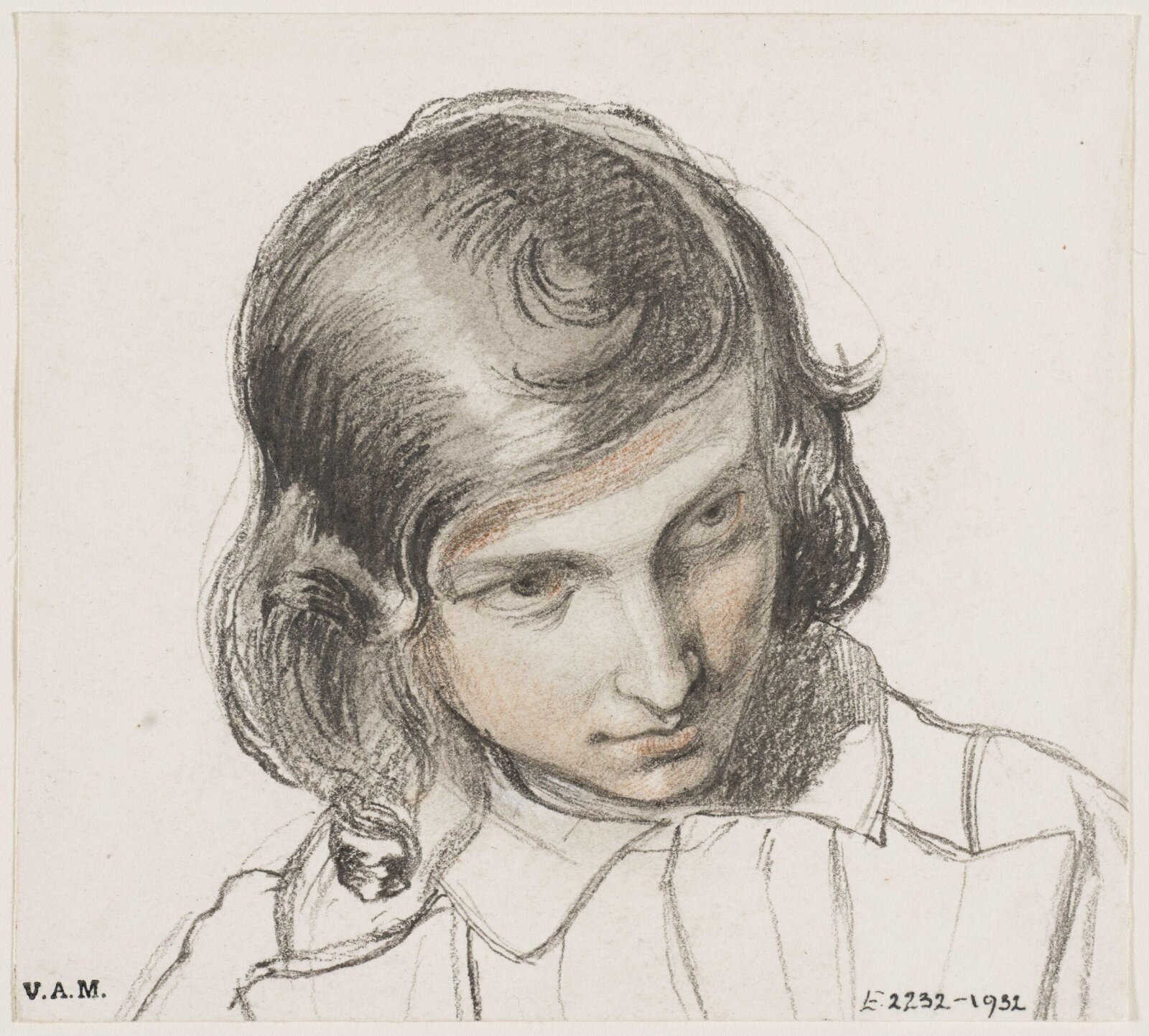 Drawing, Richard Redgrave, mid-19th century