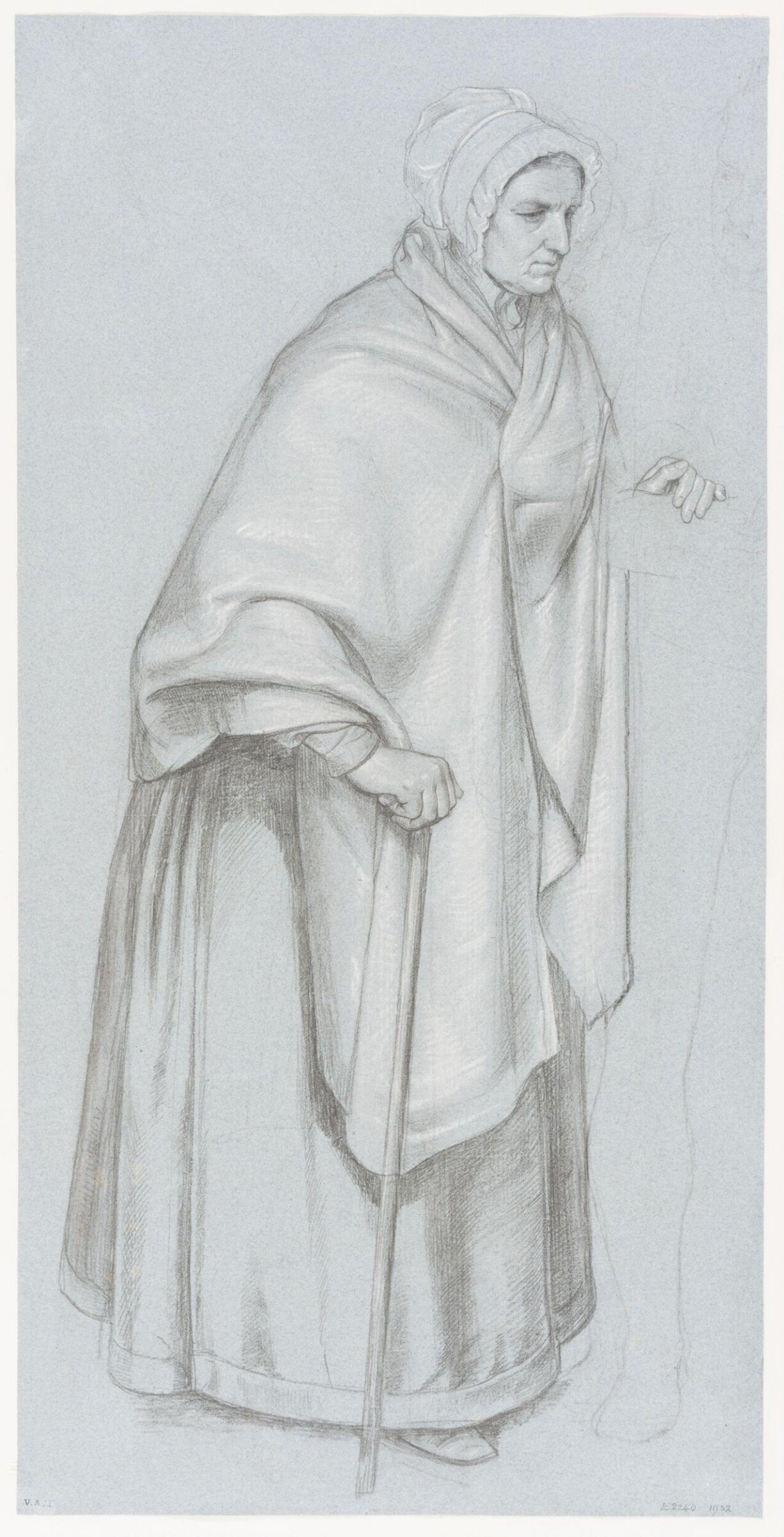 Drawing, Richard Redgrave, mid-19th century