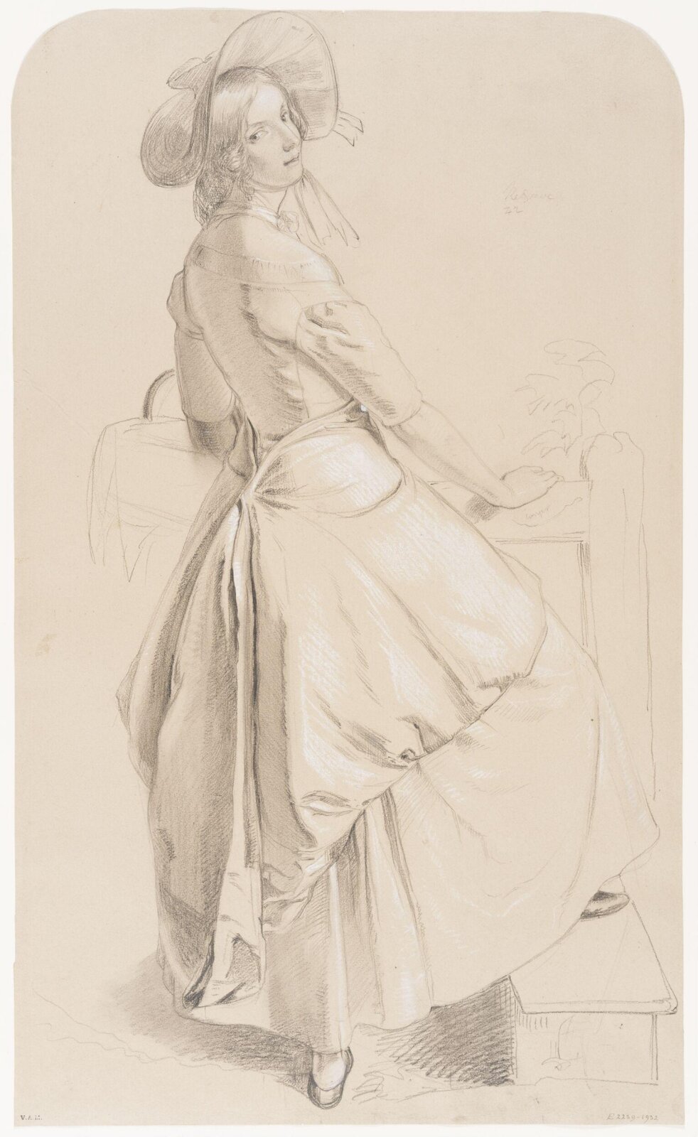 Drawing, Richard Redgrave, mid-19th century