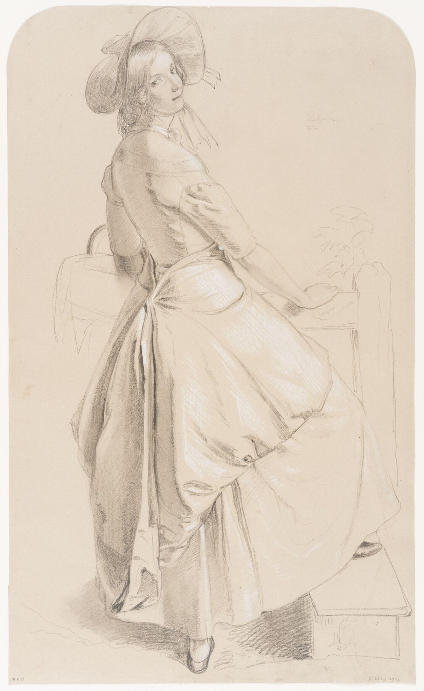 Drawing, Richard Redgrave, mid-19th century
