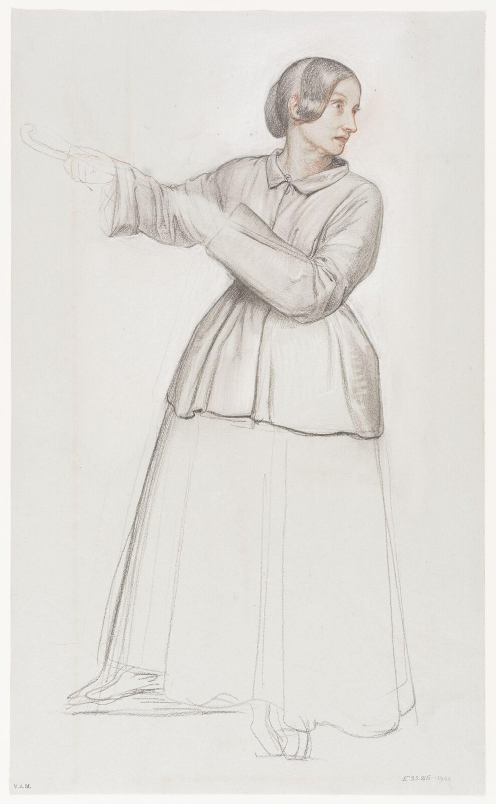 Drawing, Richard Redgrave, mid-19th century