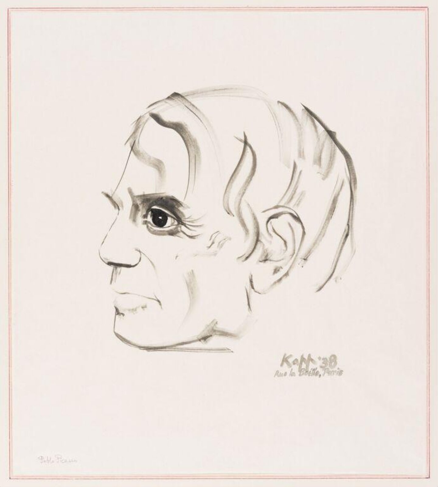 Pablo Picasso, Edmond Xavier Kapp, 1938