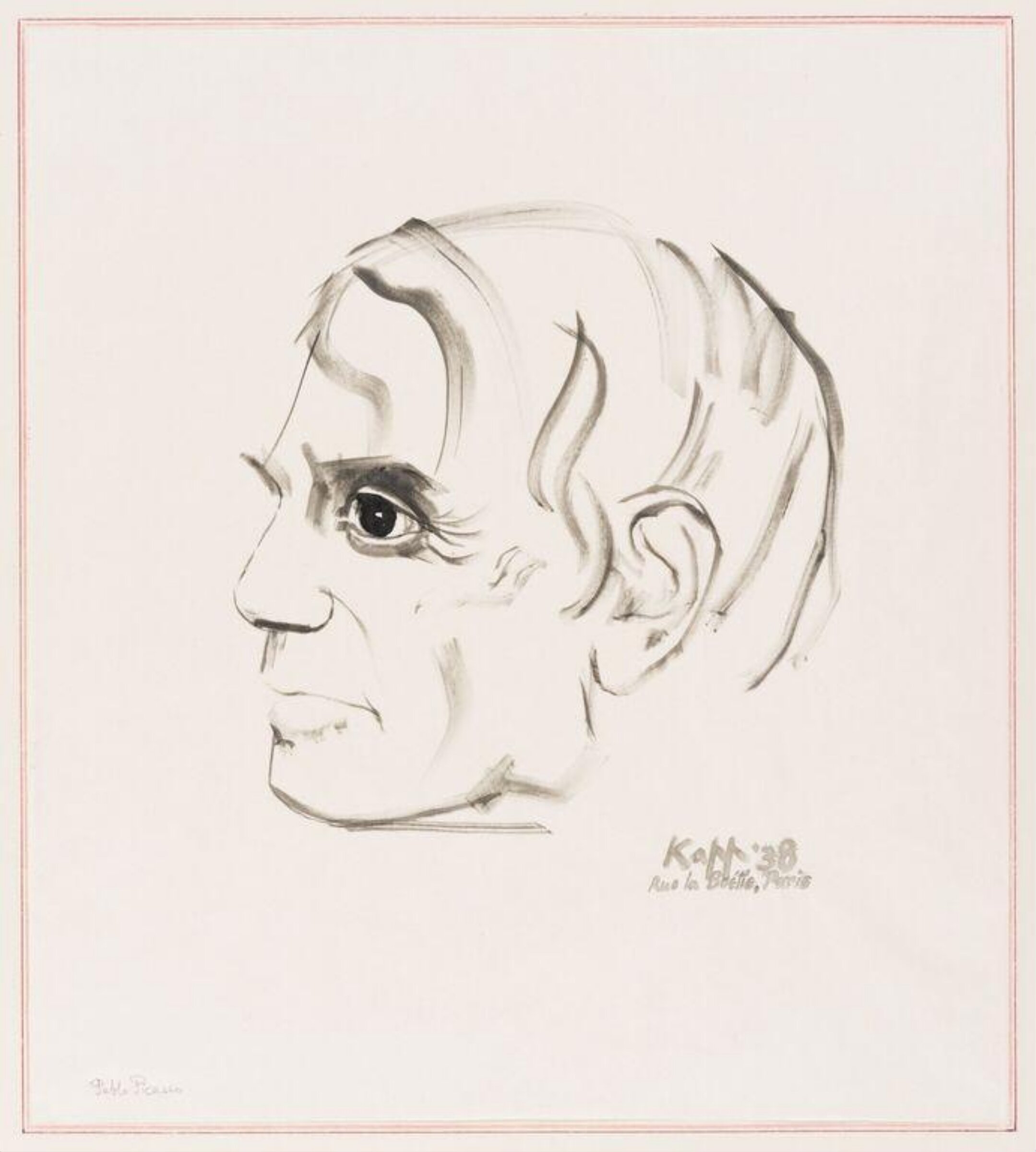 Pablo Picasso, Edmond Xavier Kapp, 1938