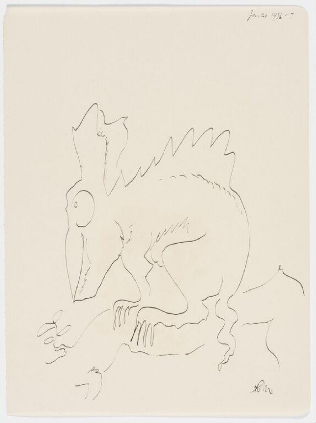 A Small Monster, Reuben Mednikoff, 1936